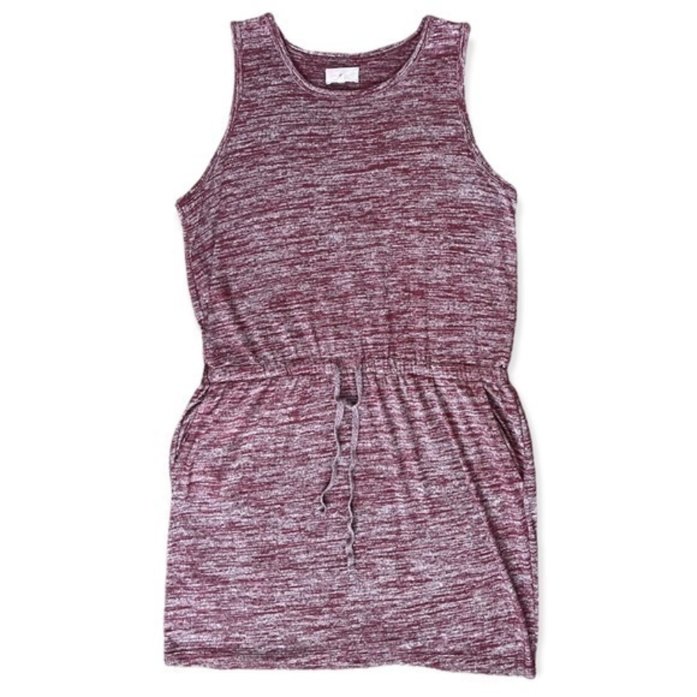 Lou & Grey Dress Draw String Waist Short Sleeve